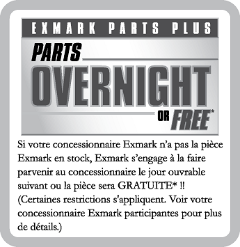 Exmark Parts Plus FR