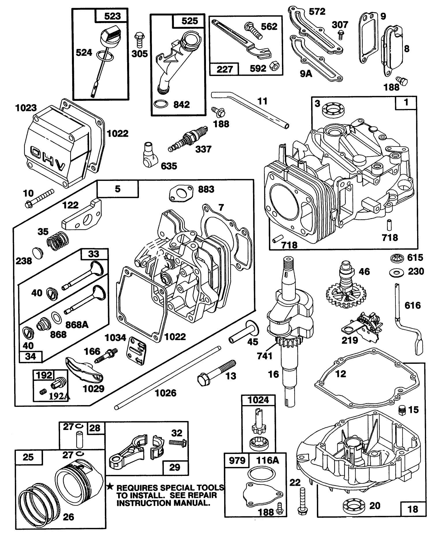 Engine Gts-150 77-8980