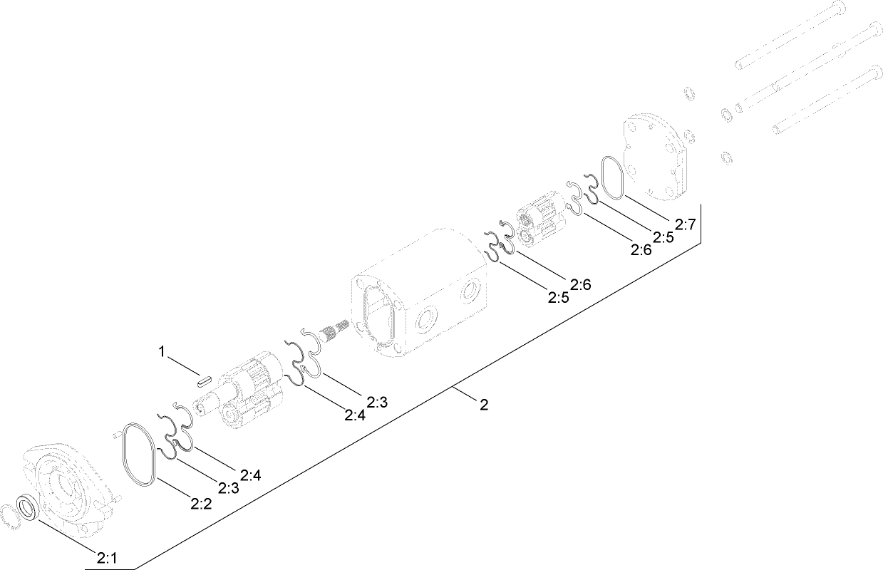 Hydraulic Pump Assembly No. 106-9589