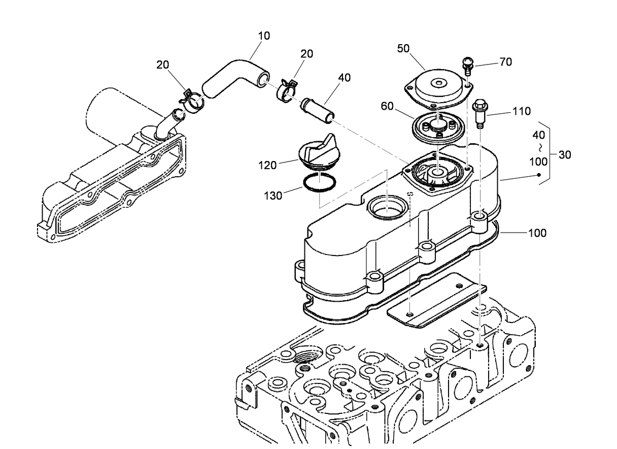 Cylinder Head Cover Assembly