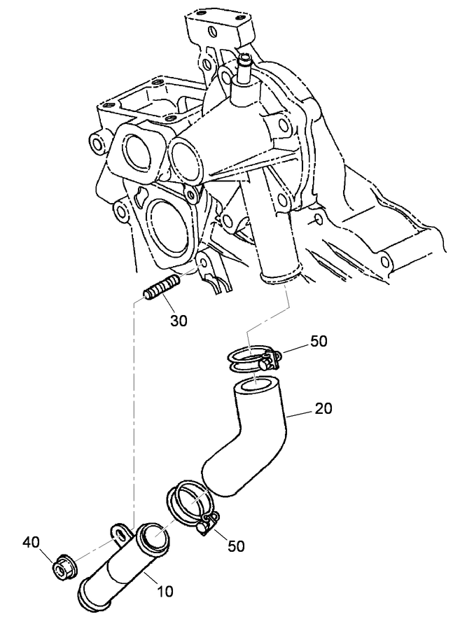 Water Pipe Assembly