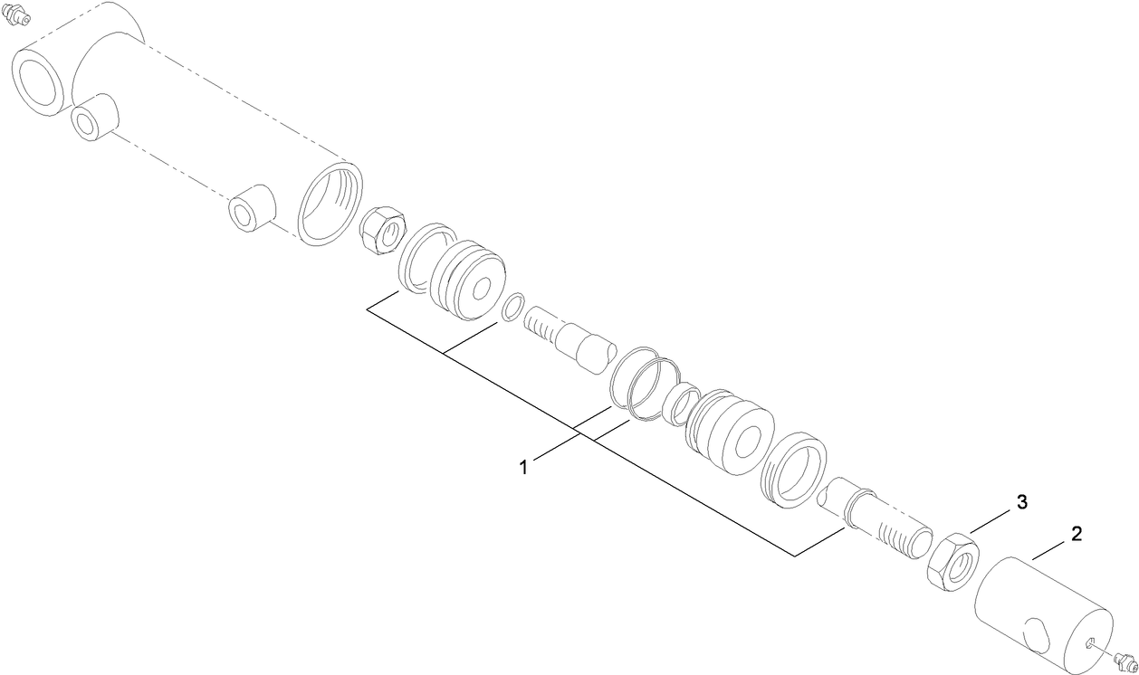 Hydraulic Cylinder Assembly No. 112-9916