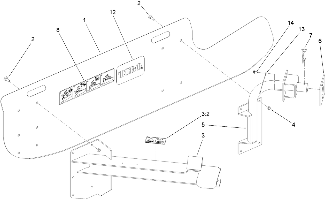 Backfill Blade Assembly