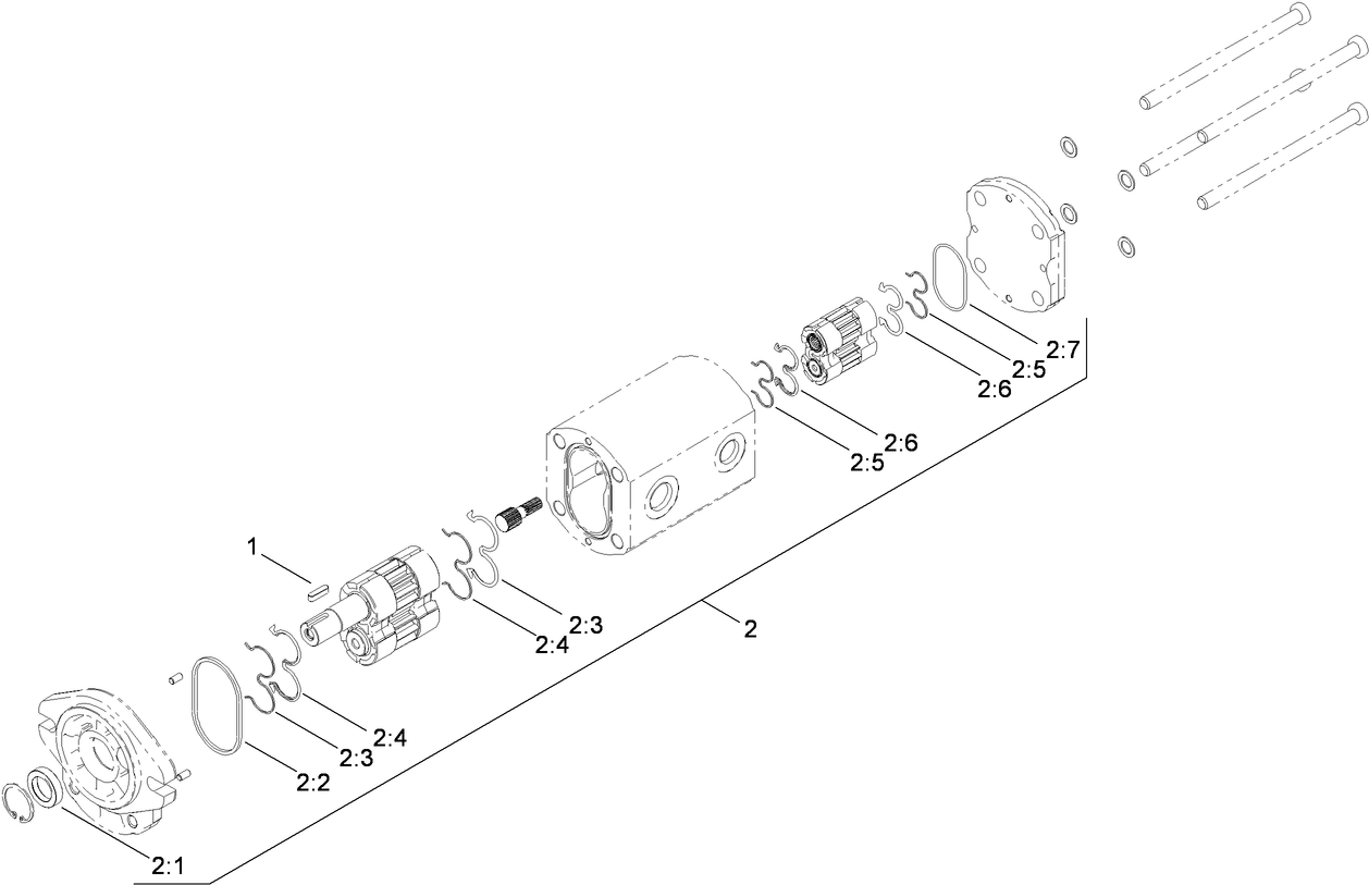 Hydraulic Pump Assembly No. 106-9589