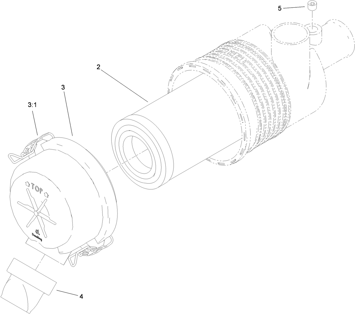 Air Cleaner Assembly No. 95-5805