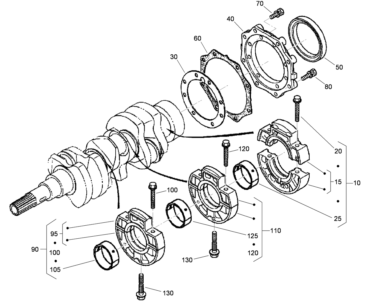 Main Bearing Case Assembly