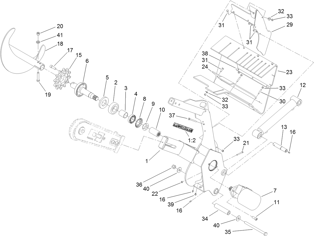 Trencher Assembly