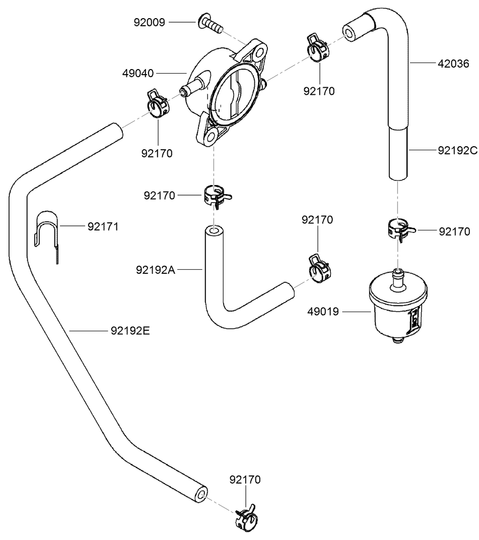 Fuel Pump and Filter Assembly