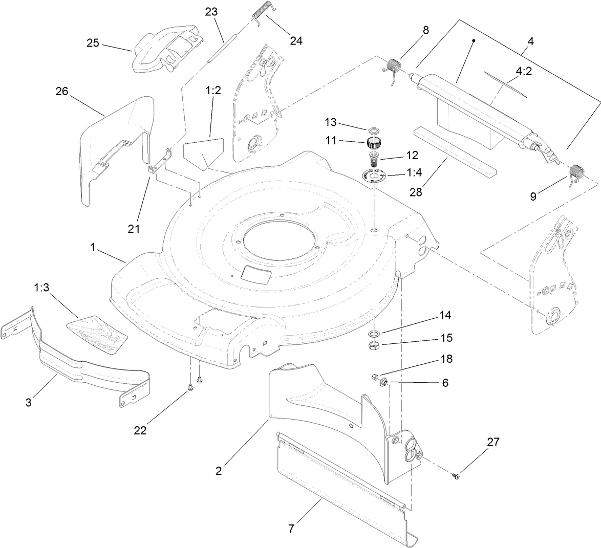 Housing and Rear Door Assembly