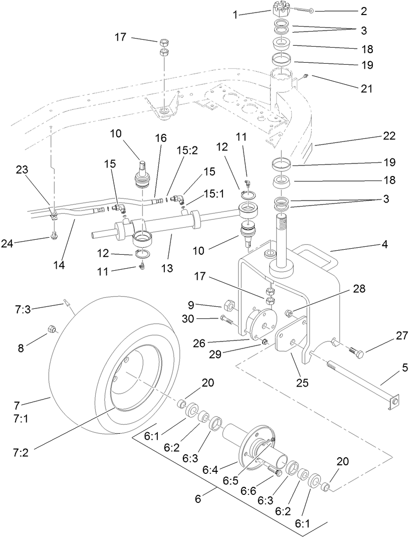 Rear Wheel Assembly
