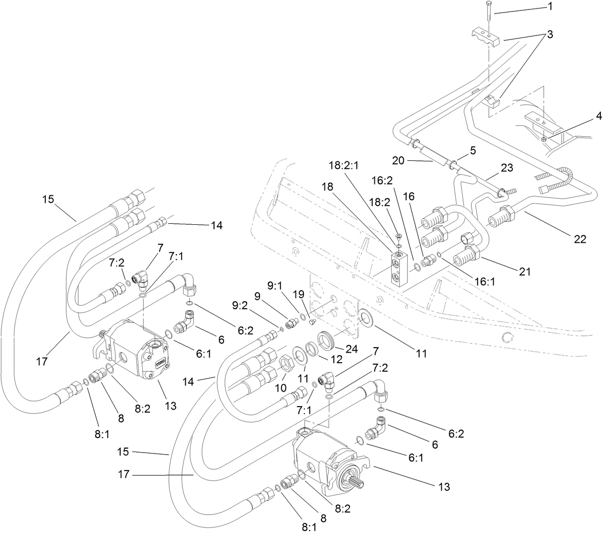 Front Bulkhead and Reel Motor Assembly