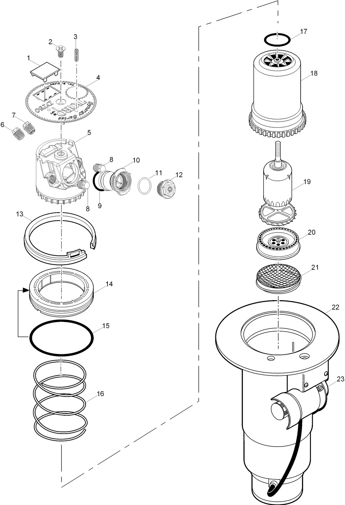 DT54 Series Sprinkler