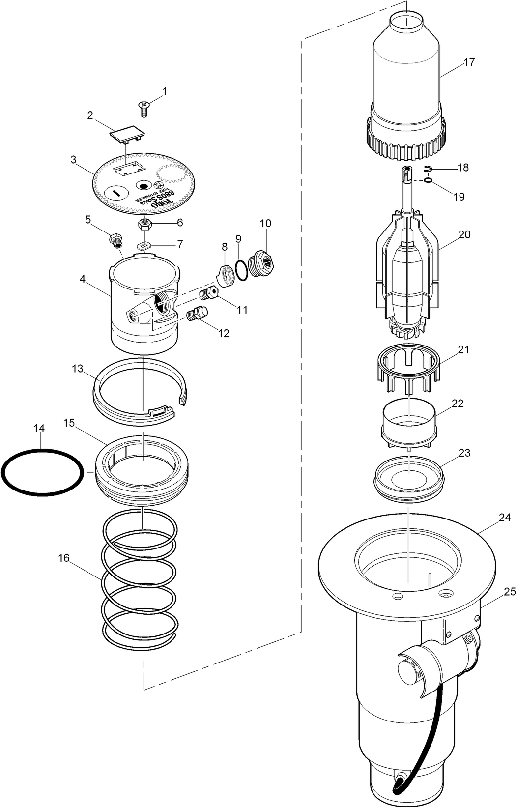 880S Series Sprinkler