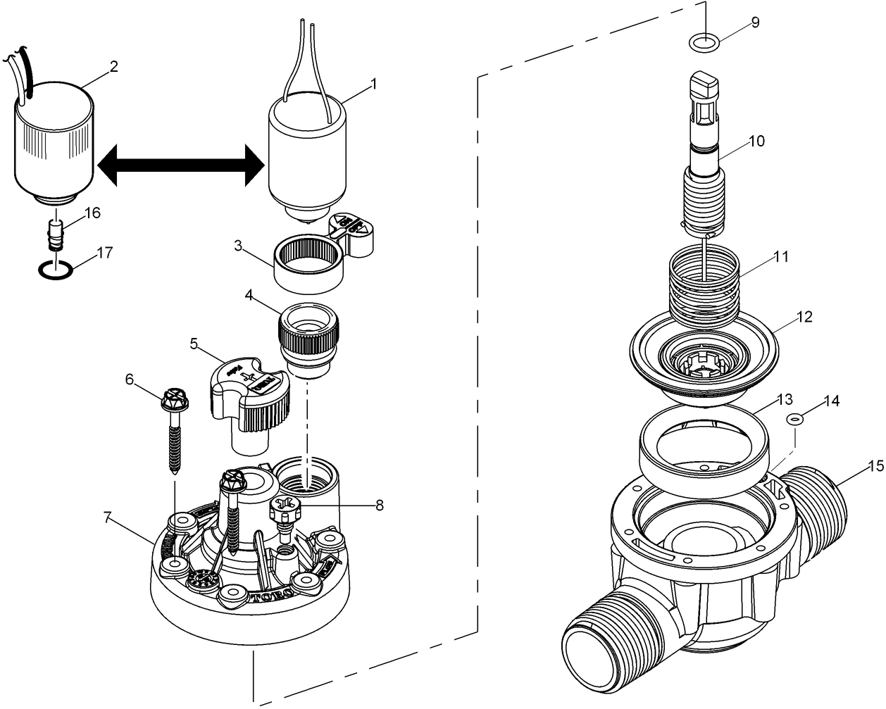 TPV Series Valve, 1 Inch Male