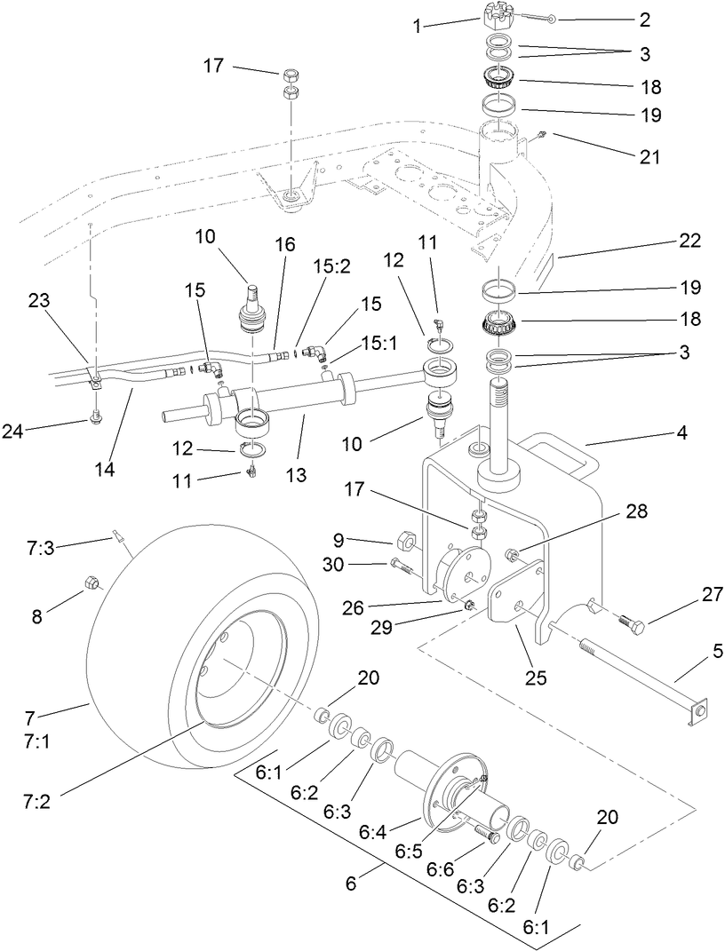 Rear Wheel Assembly