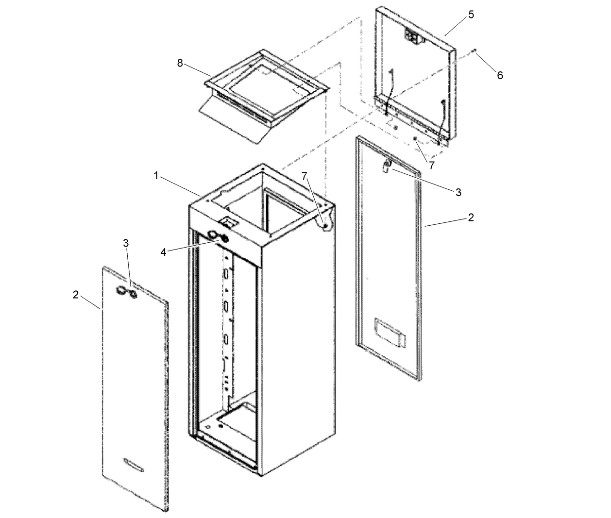 Network LTC Plus Satellite 4.0, Metal Cabinet