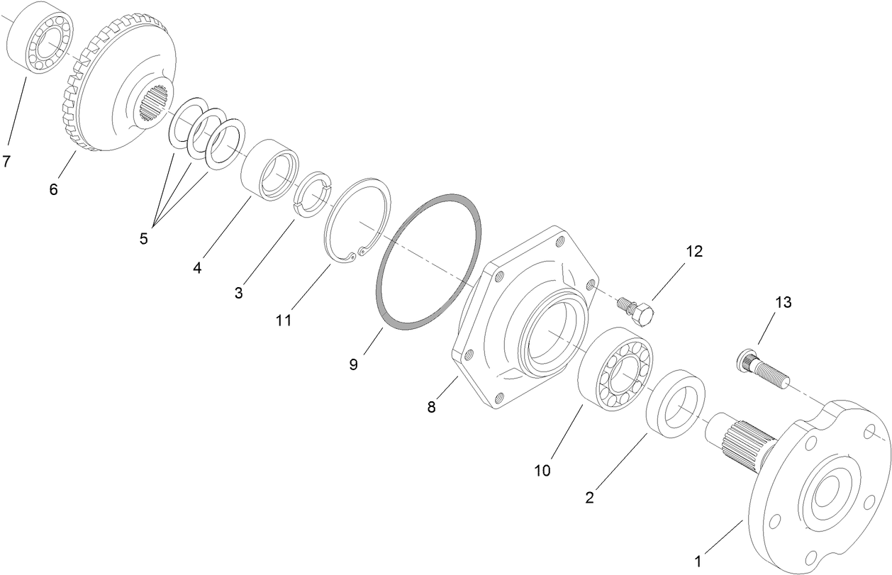 Axle Assembly Rear Axle Assembly No. 110-4750