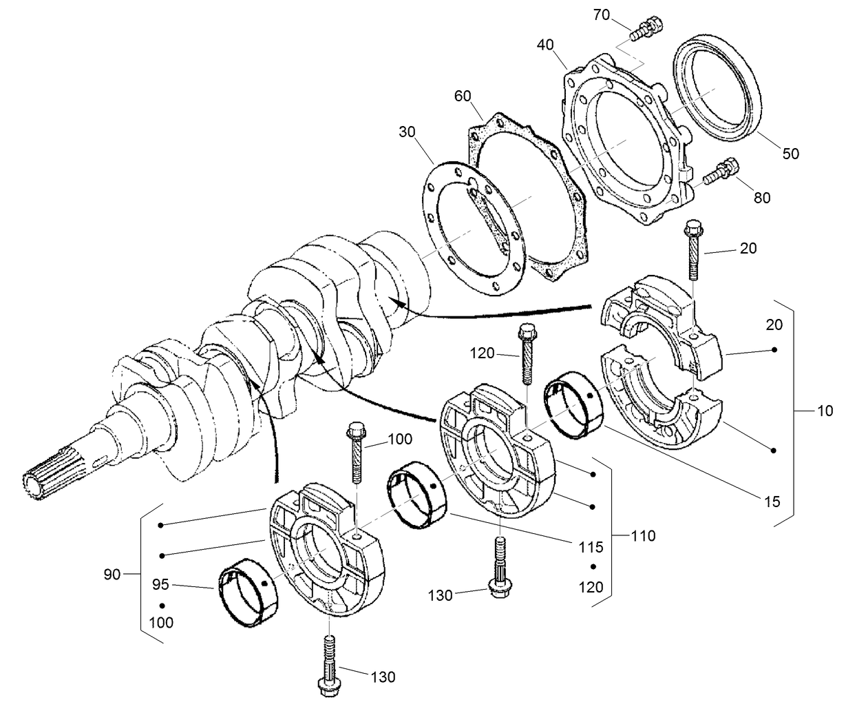 Main Bearing Case Assembly