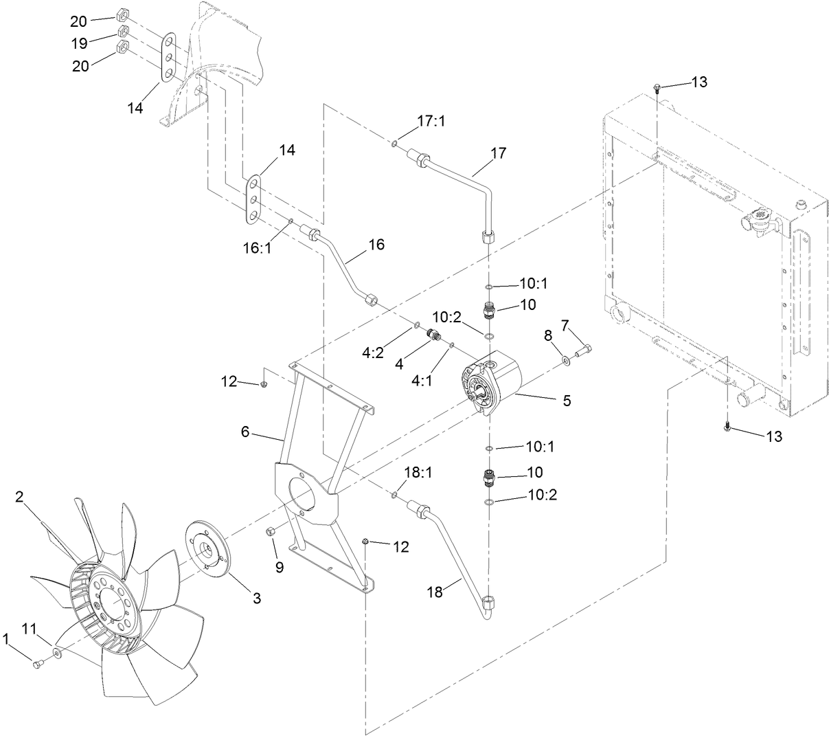 Fan Mounting Assembly