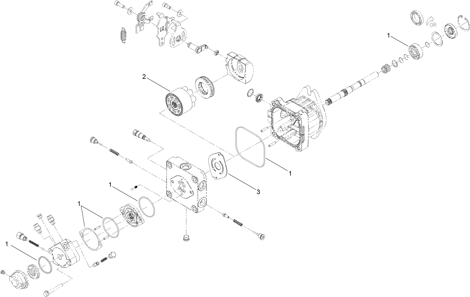 Hydraulic Piston Pump Assembly No. ST50957