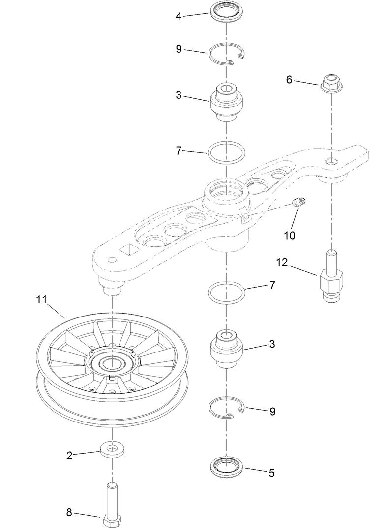 Pump Idler Assembly No. 116-1255