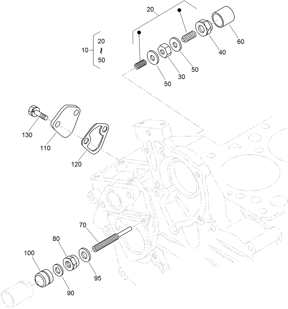 Idle Apparatus and Fuel Pump Cover Assembly
