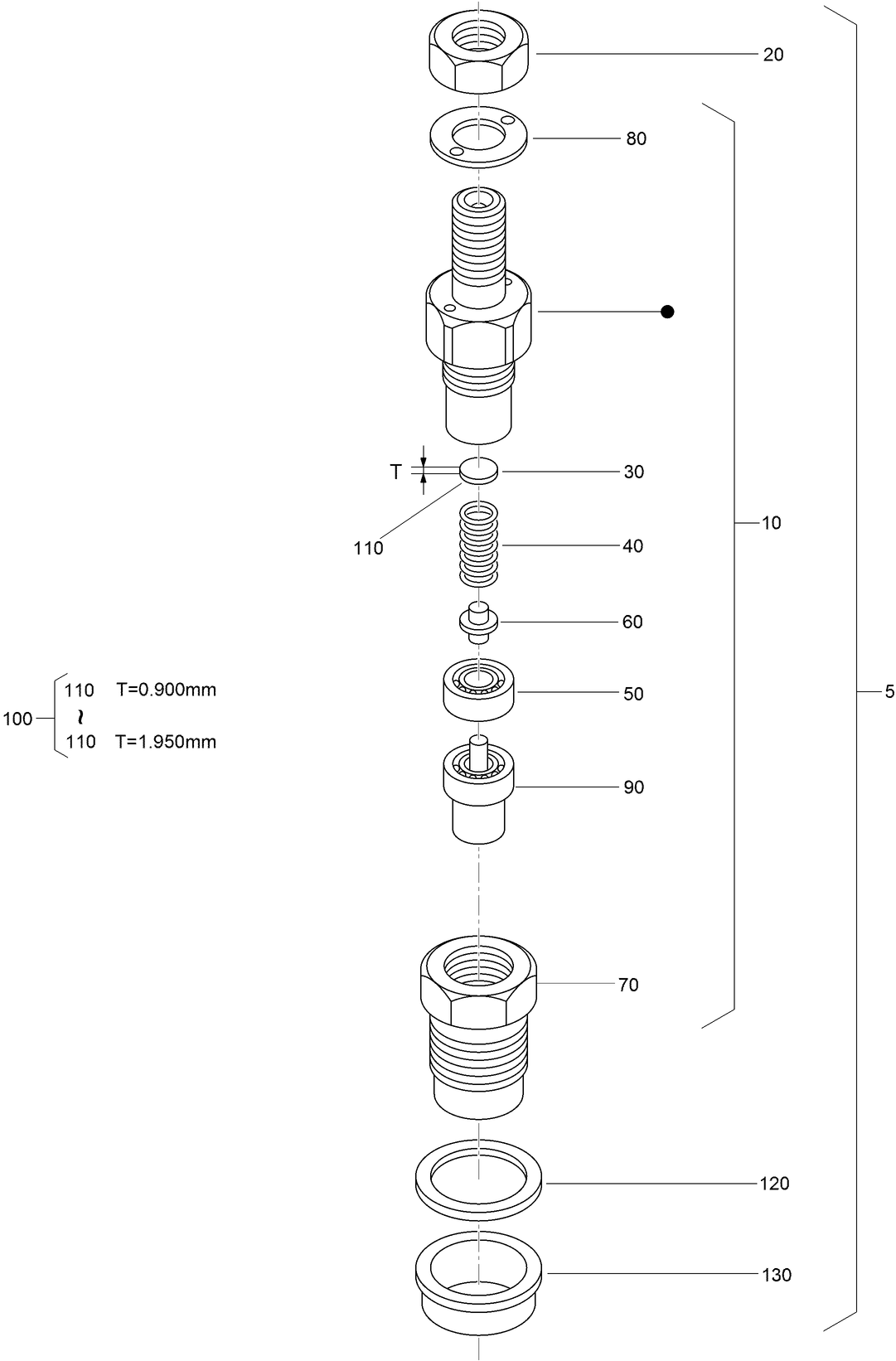 Nozzle Holder Assembly