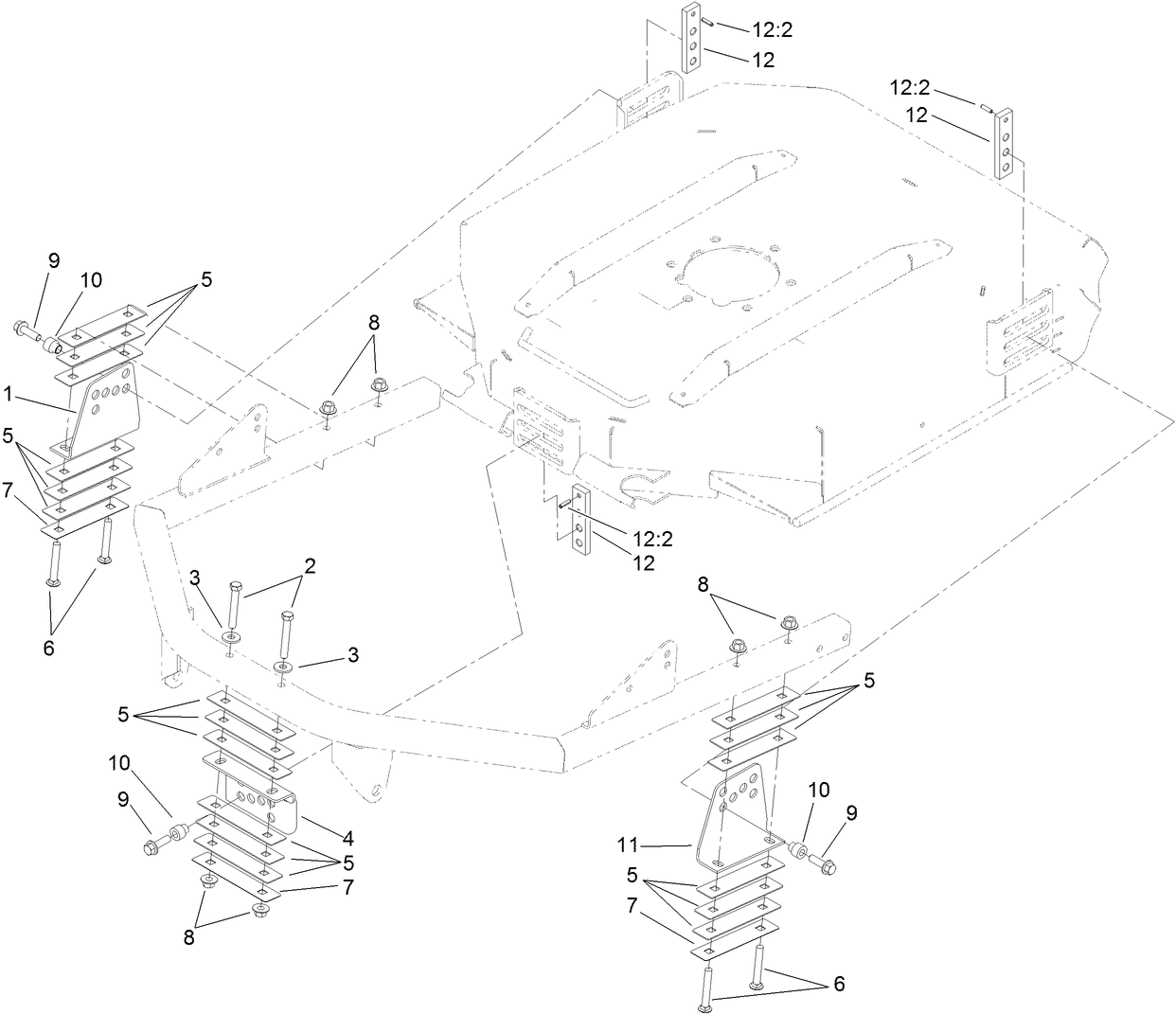 Height-of-Cut Bracket Assembly