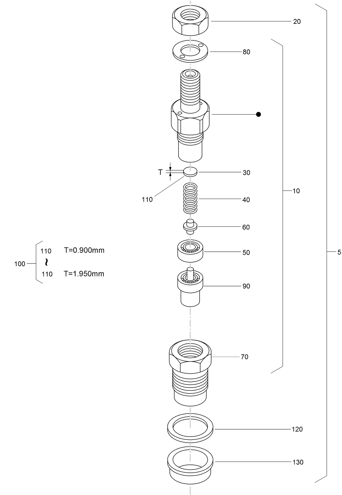 Nozzle Holder Assembly