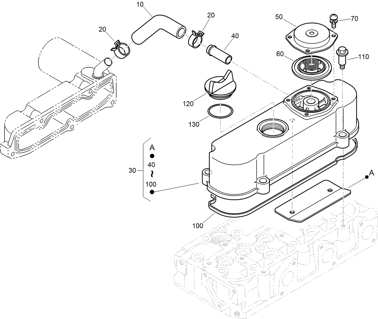 Cylinder Head Cover Assembly