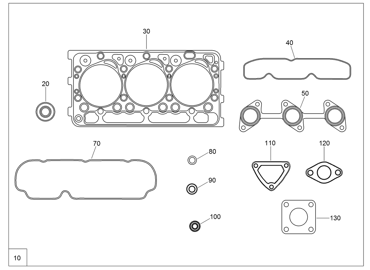 Upper Engine Gasket Kit