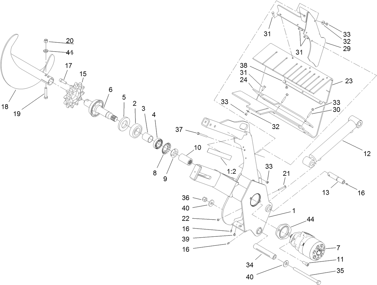 Trencher Assembly