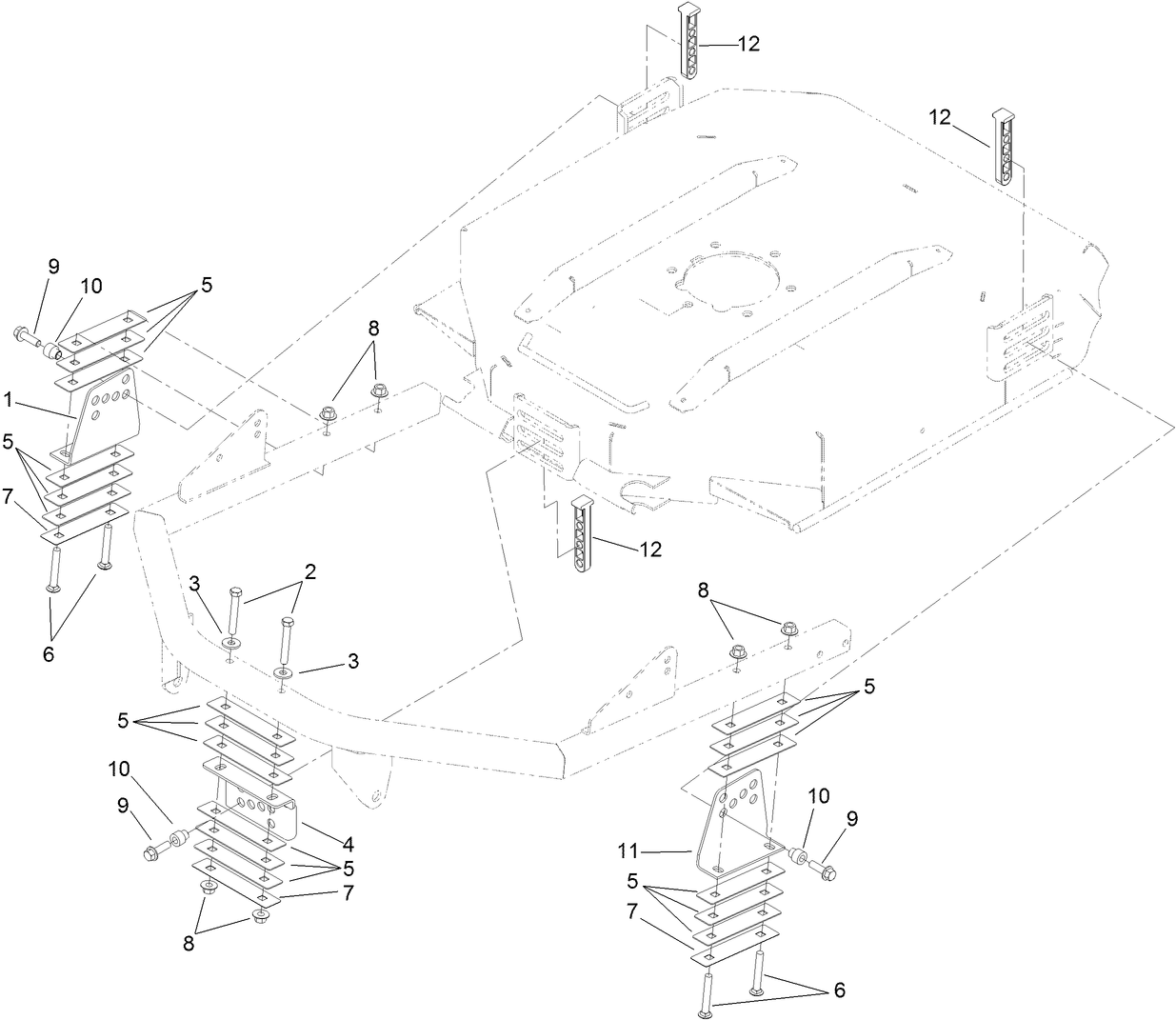 Height-of-Cut Bracket Assembly