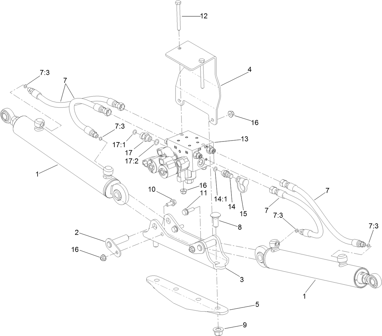 Boom Lift Hydraulic Assembly