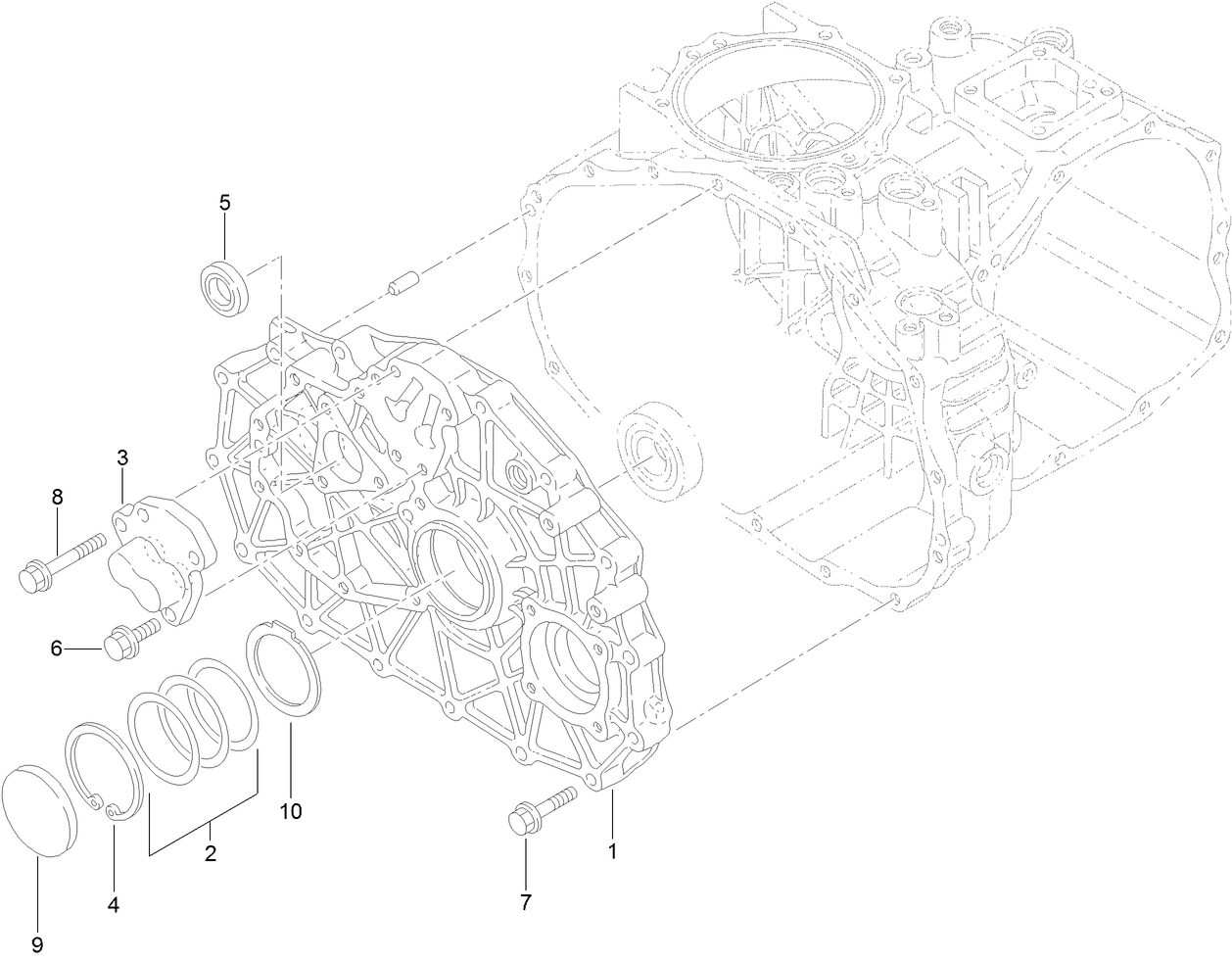 Center Plate Assembly Transaxle Assembly No. 120-7610