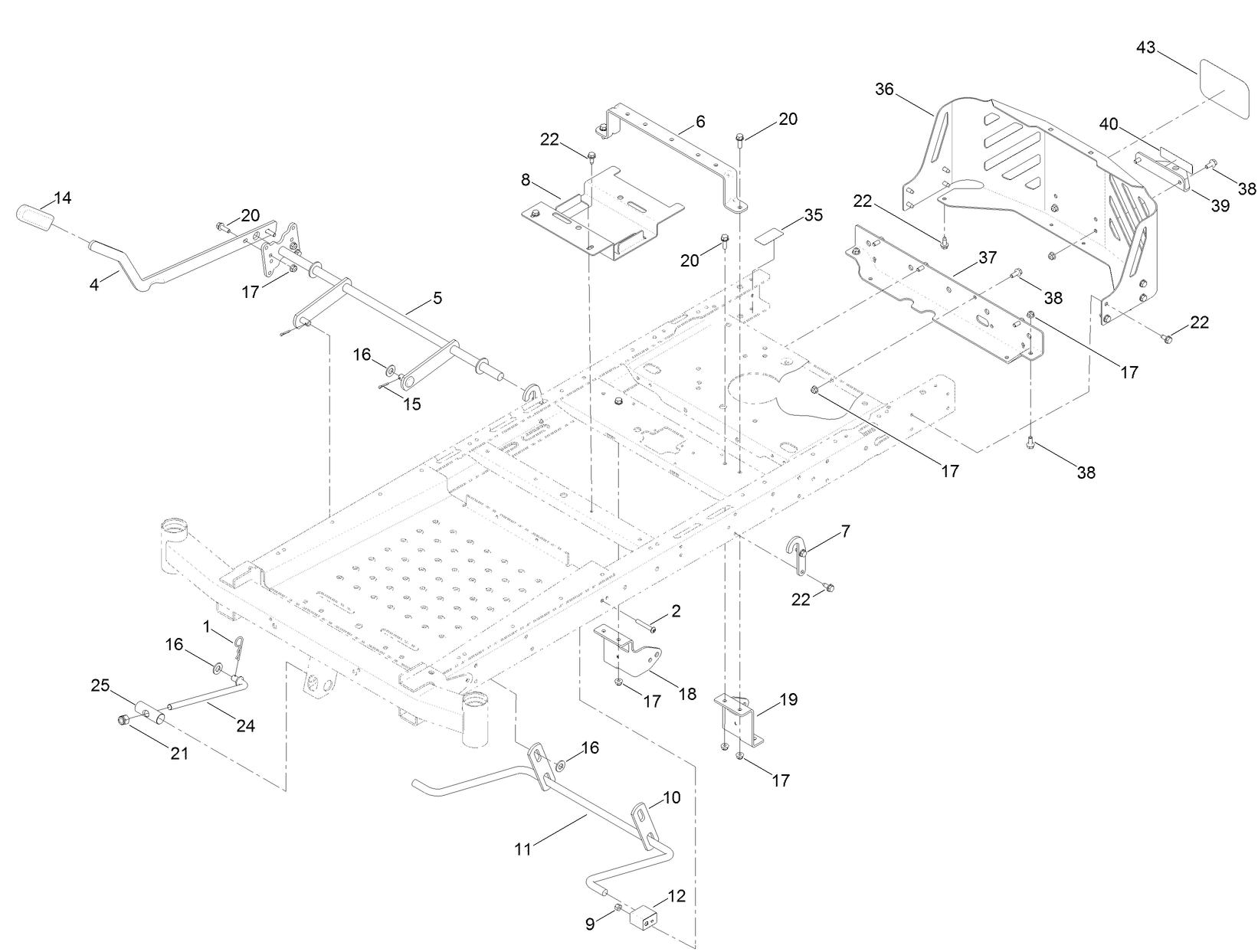 Deck Lift Assembly