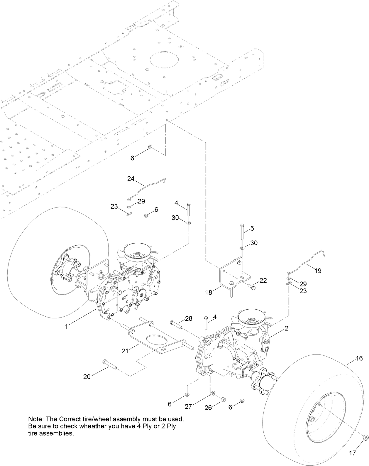 Hydro Transaxle Assembly
