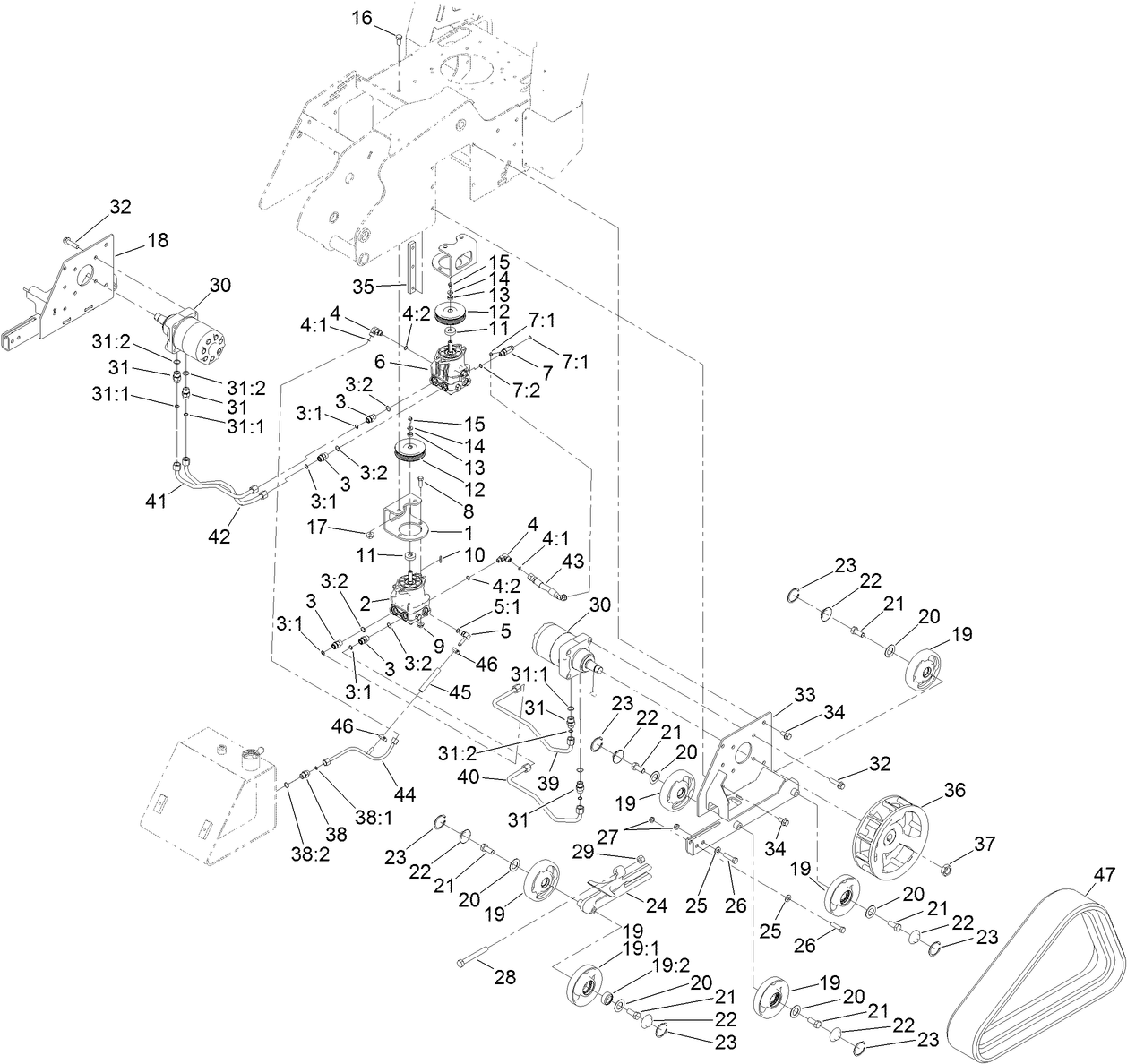 Track Drive Assembly