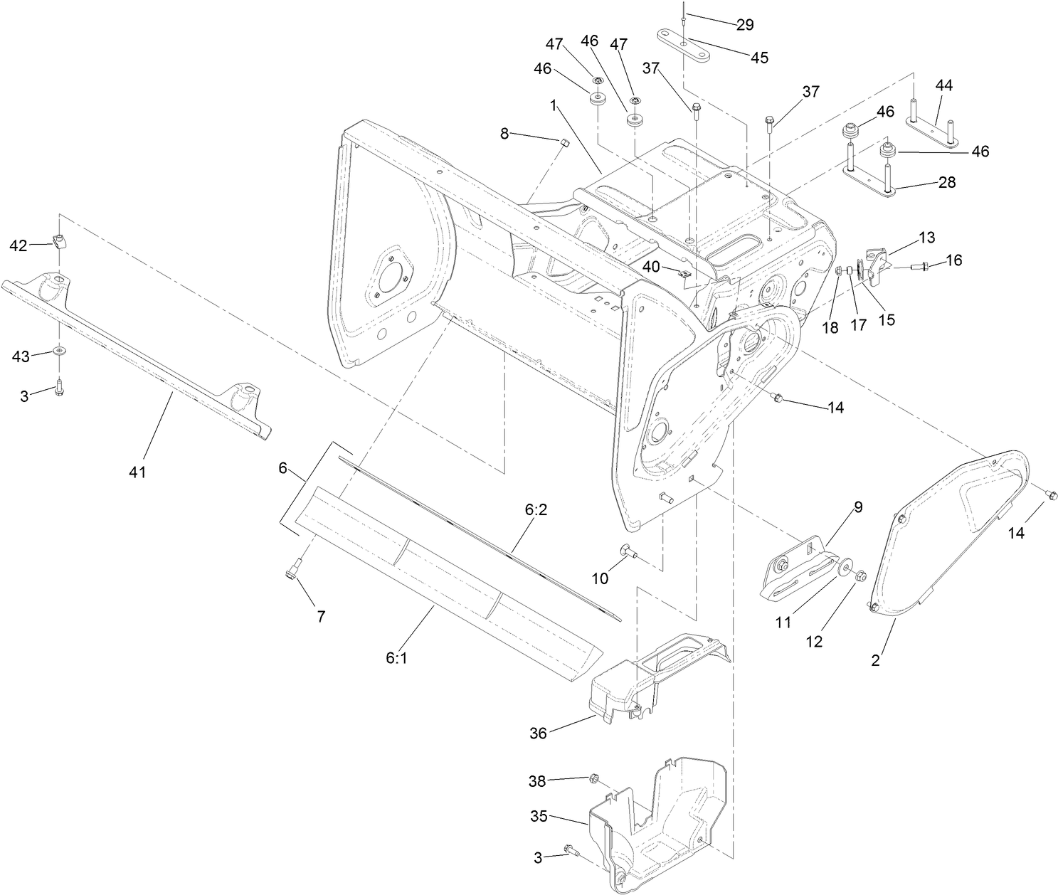 Main Frame Assembly