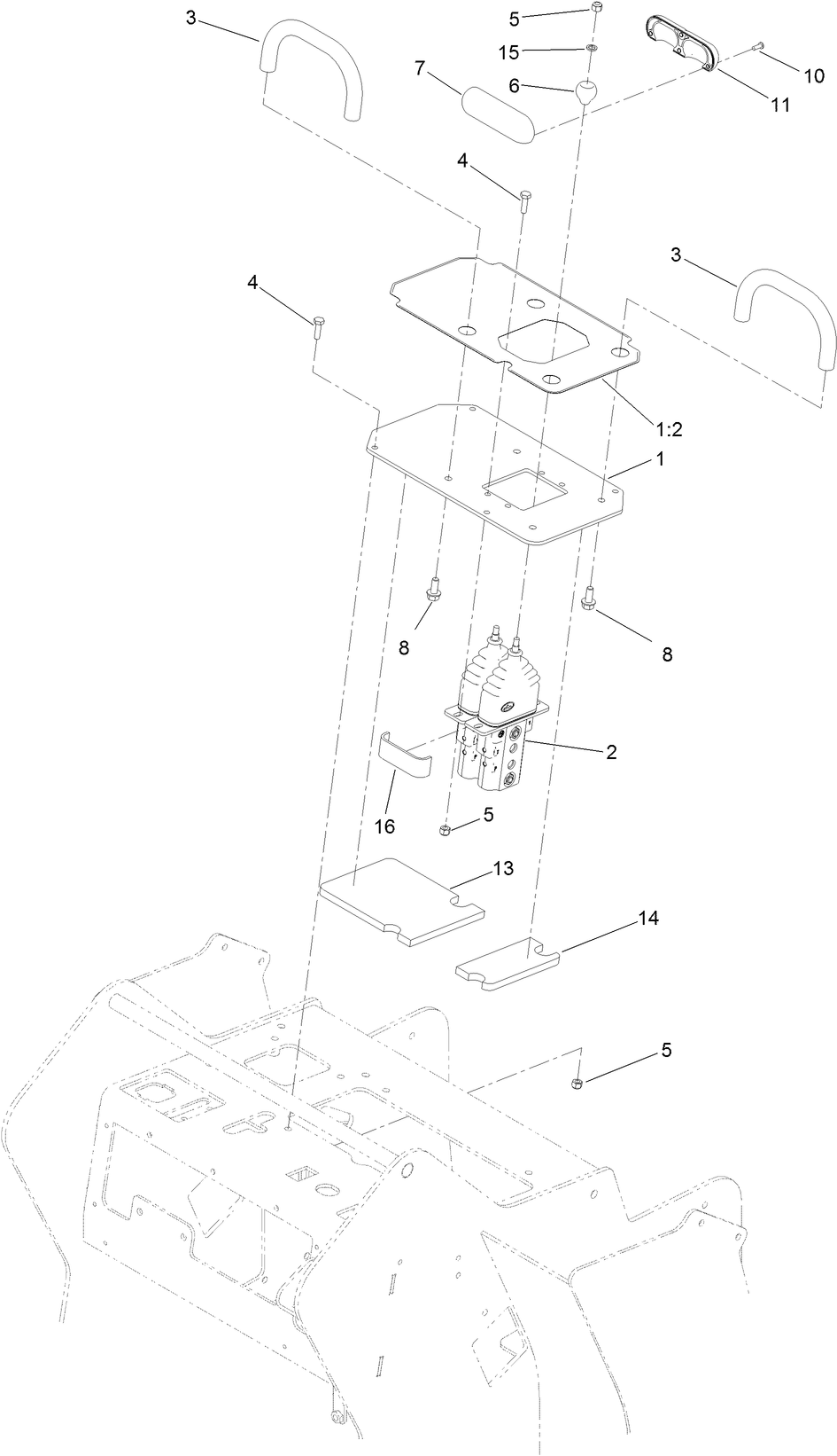 Control Valve and Reference Bar Assembly