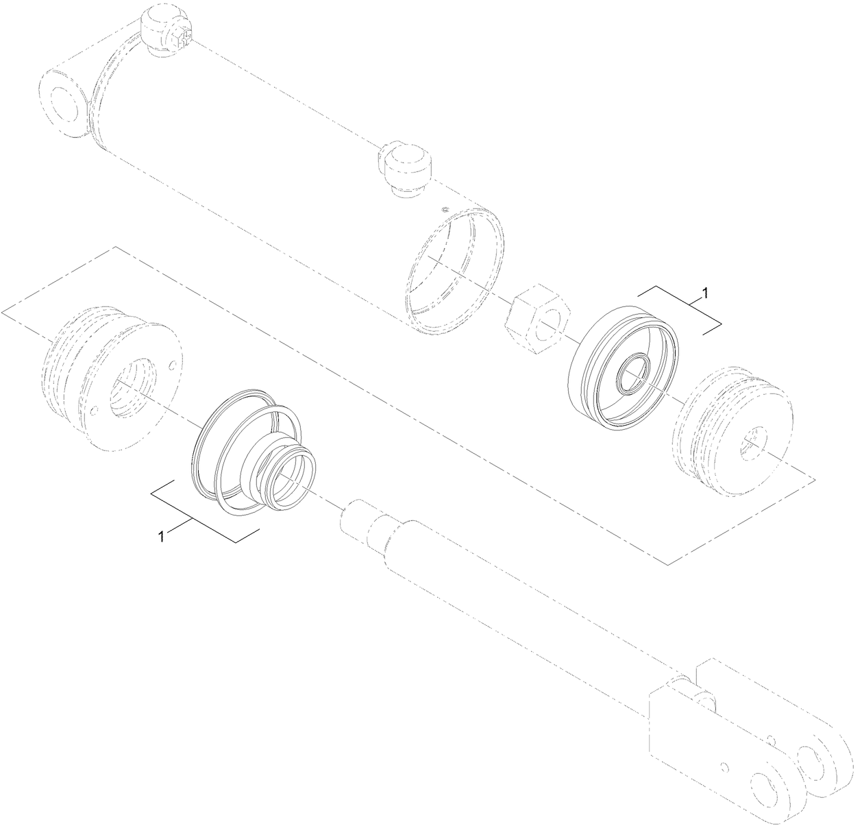 Hydraulic Cylinder Assembly No. 130-5195