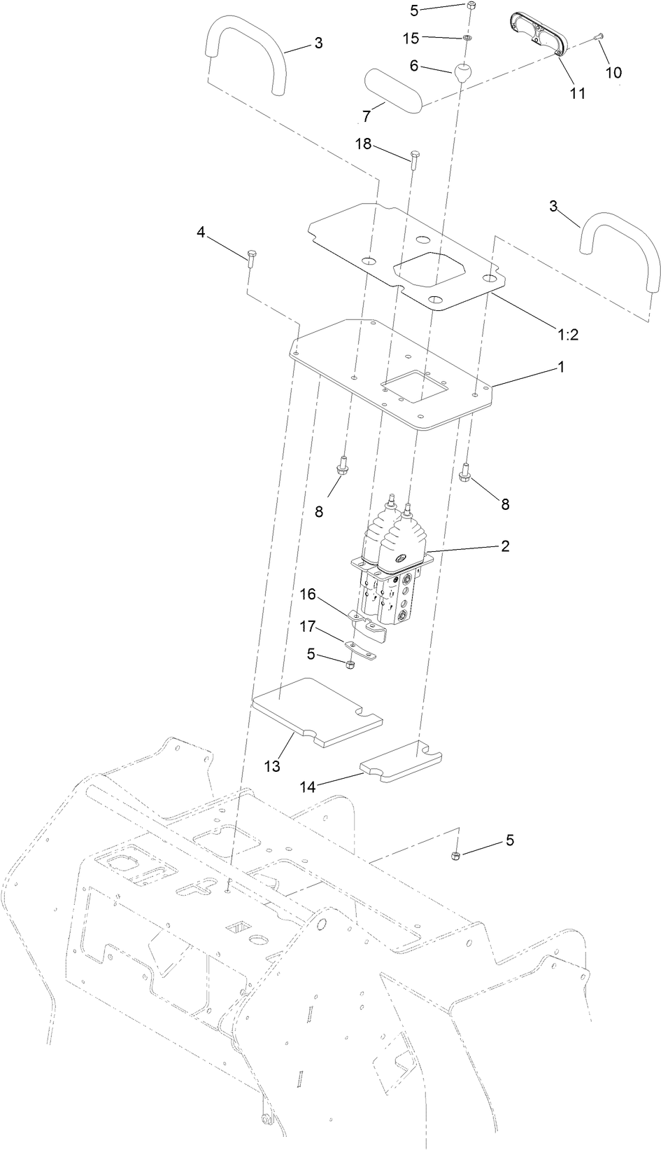 Control Valve and Reference Bar Assembly