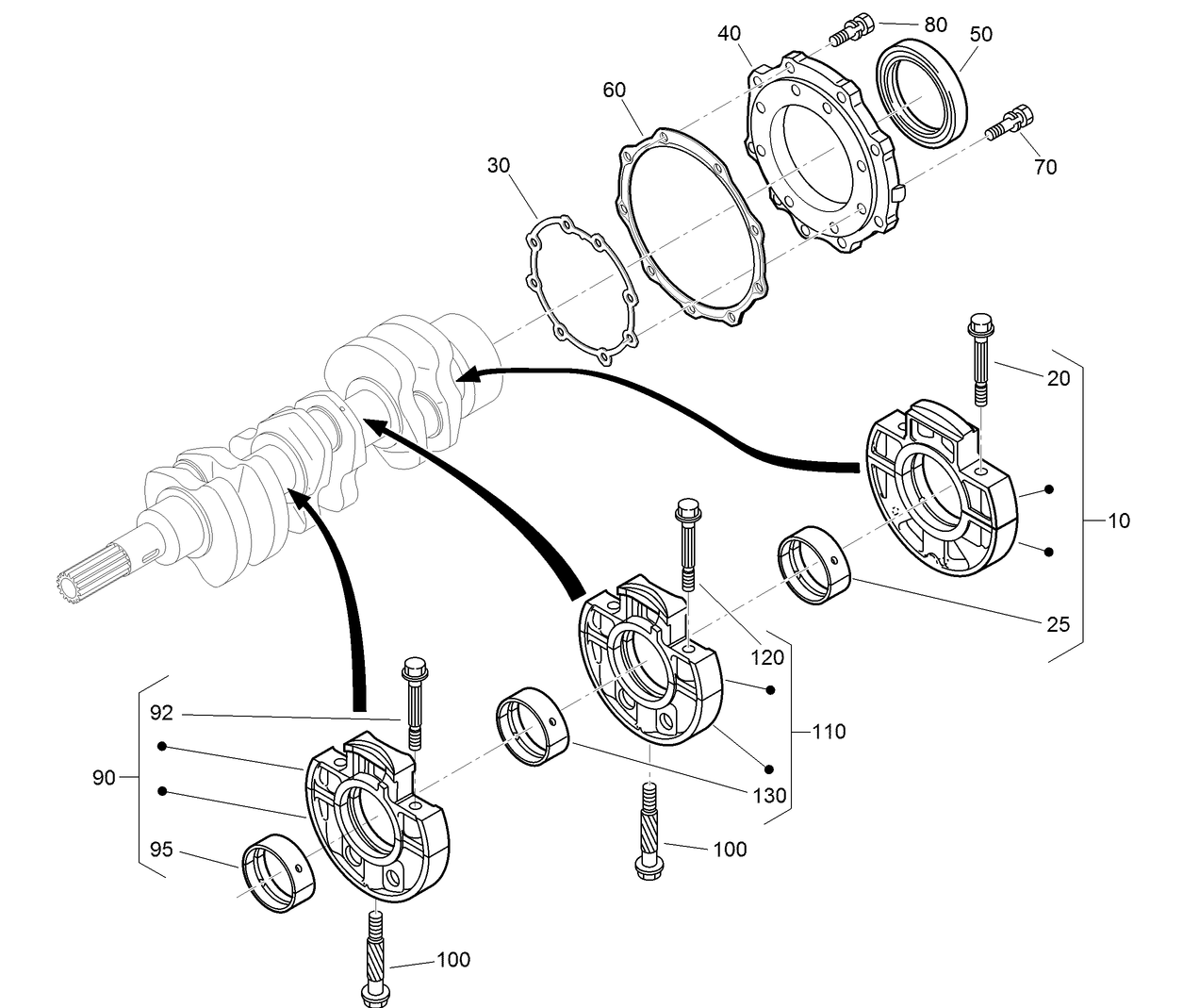 Main Bearing Case Assembly