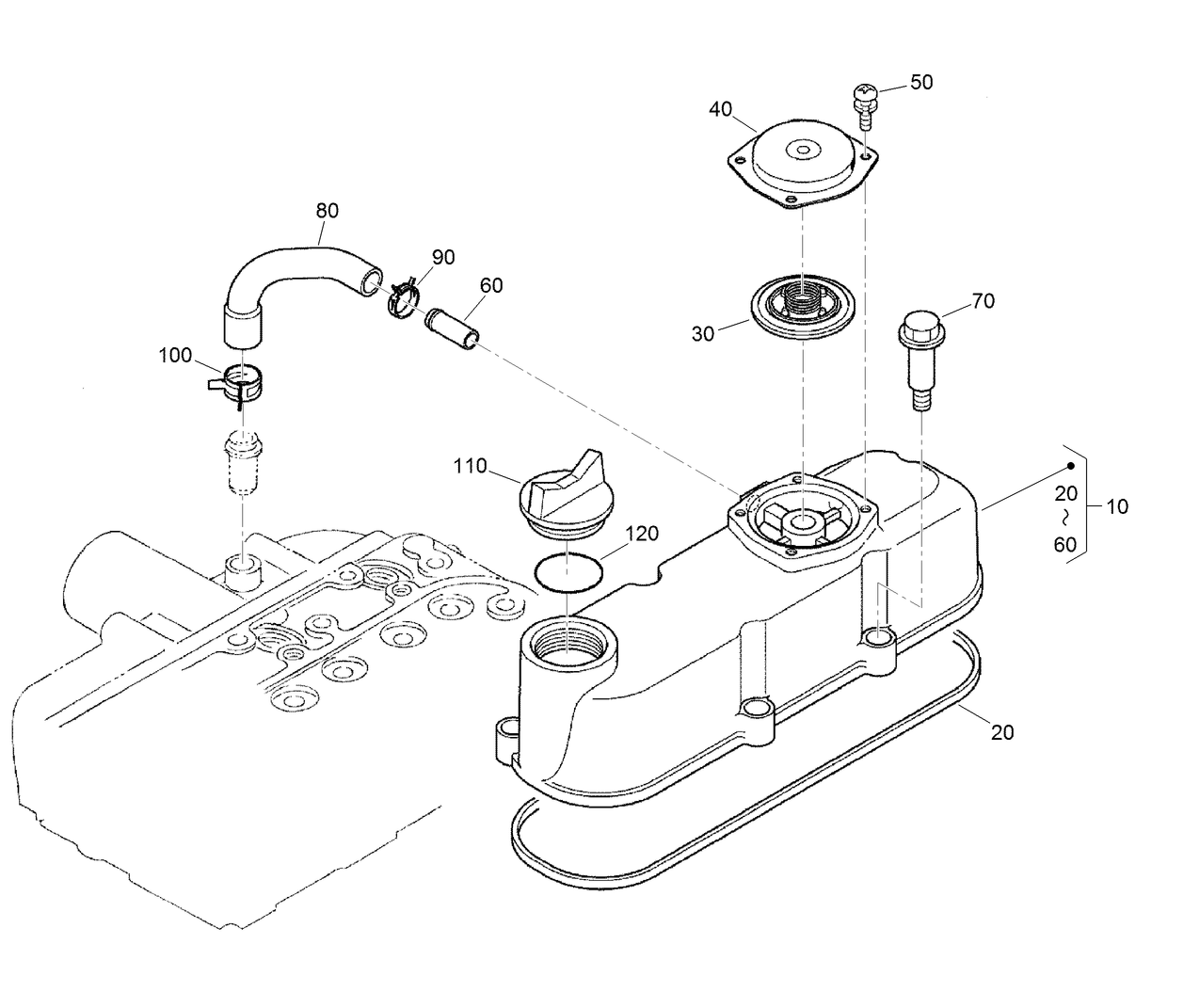 Cylinder Head Cover Assembly