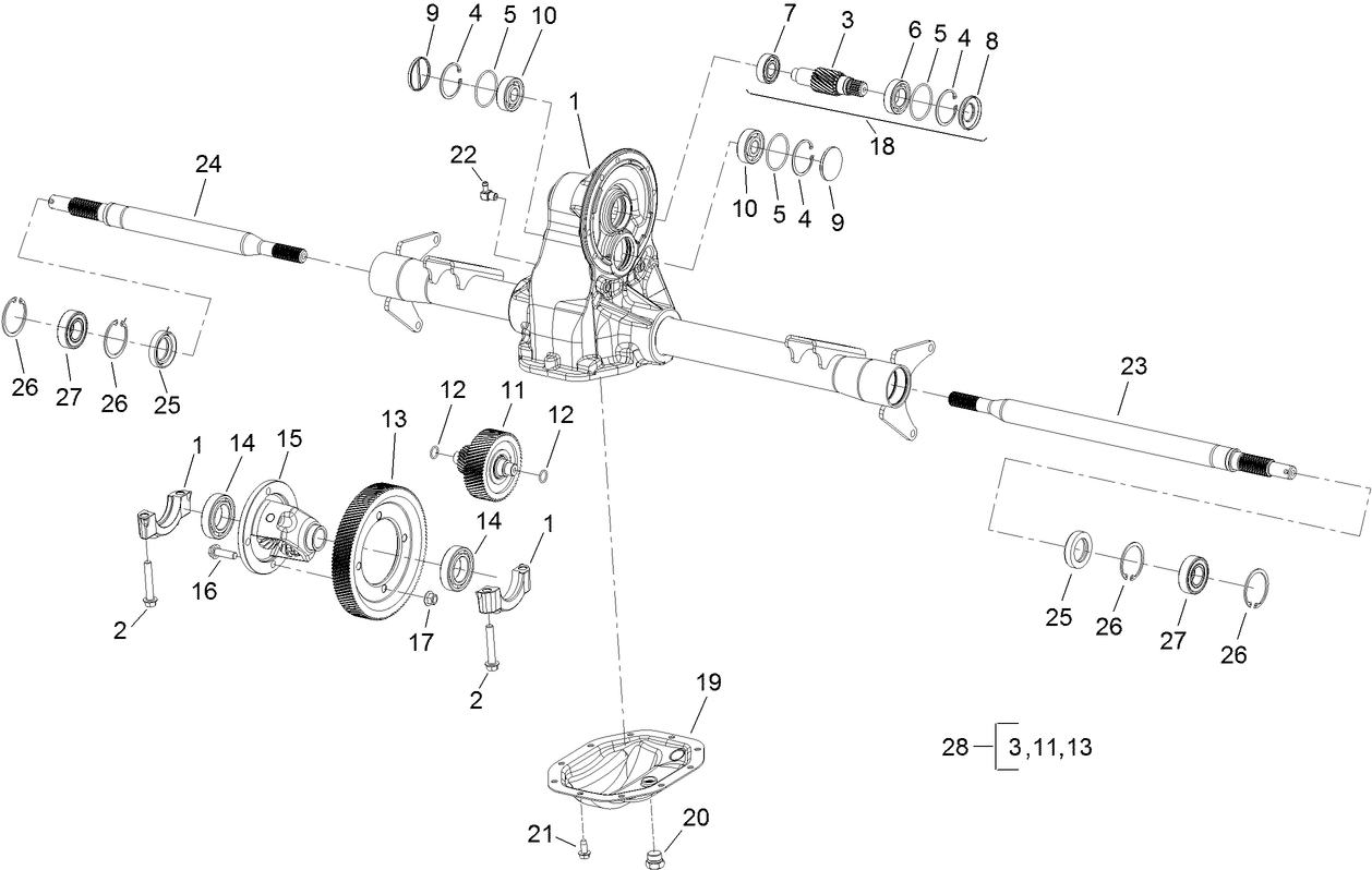 Transaxle Assembly No. 136-6340