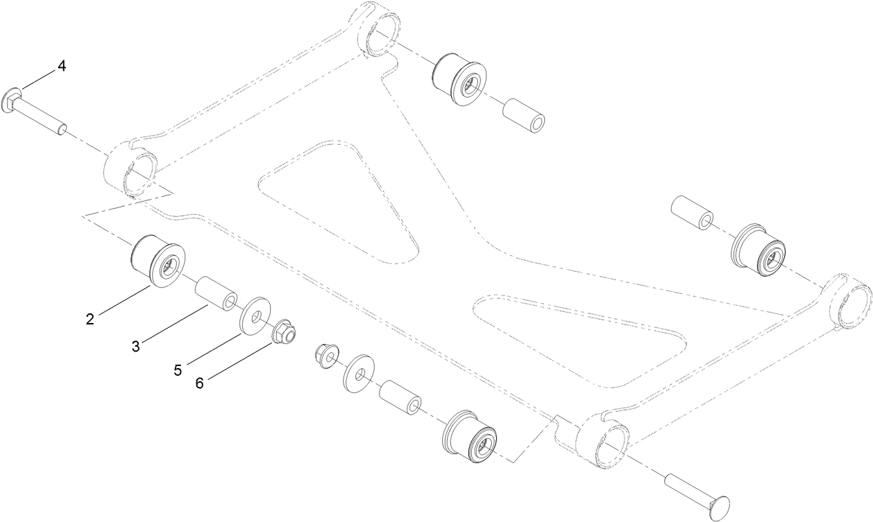 Deck Strut Assembly No. 126-8365
