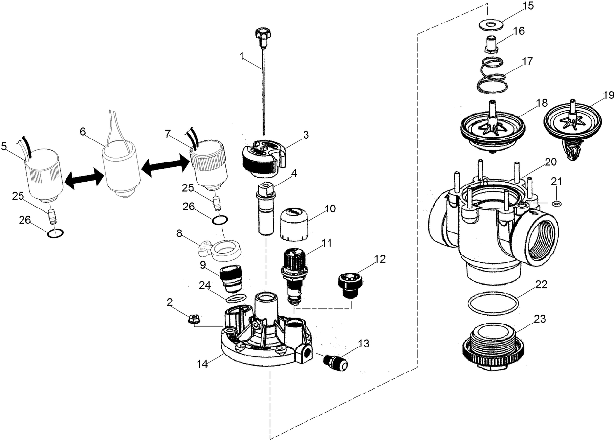 P-220, P-220G and Scrubber Series, 1'' Valve
