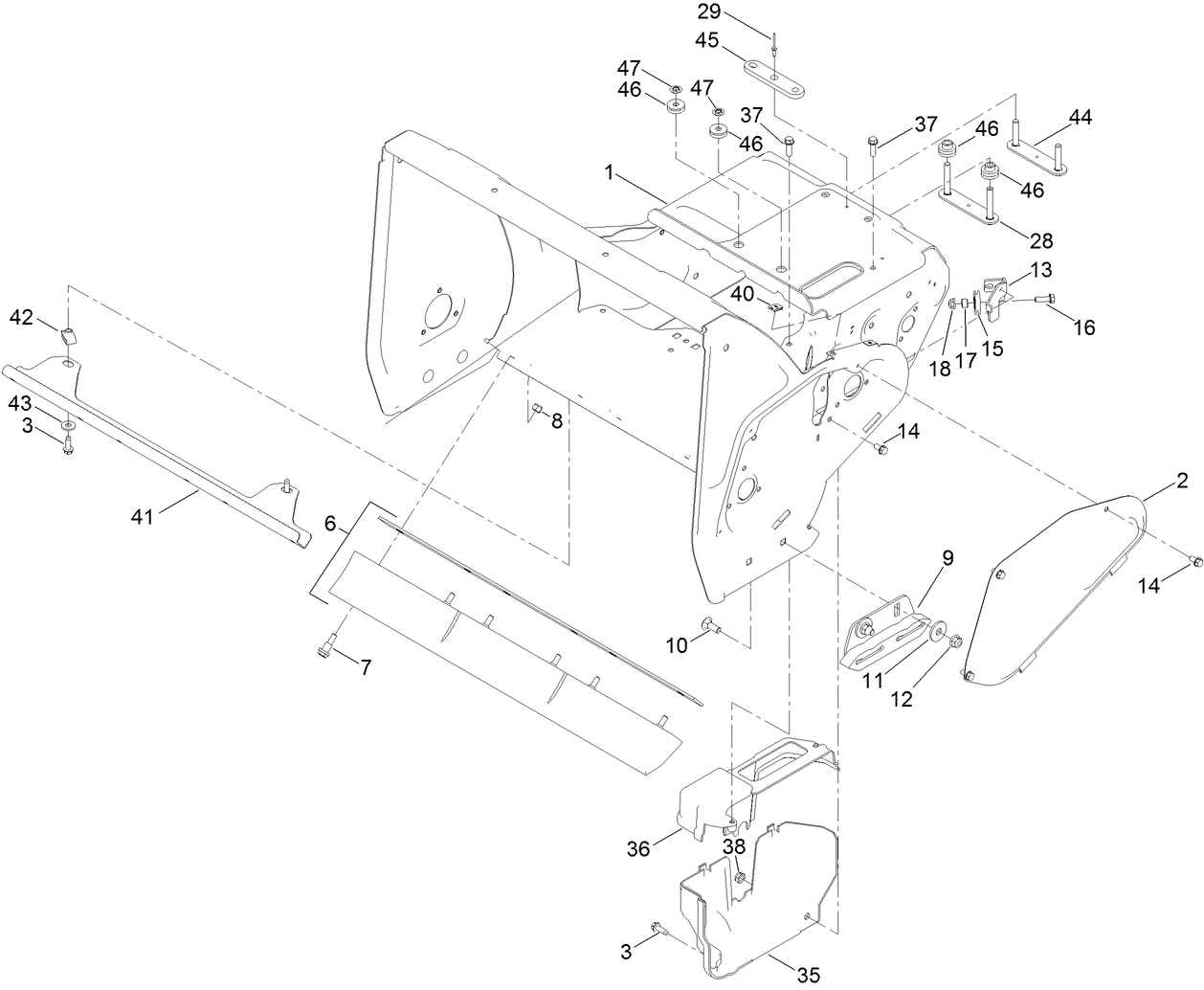 Main Frame Assembly