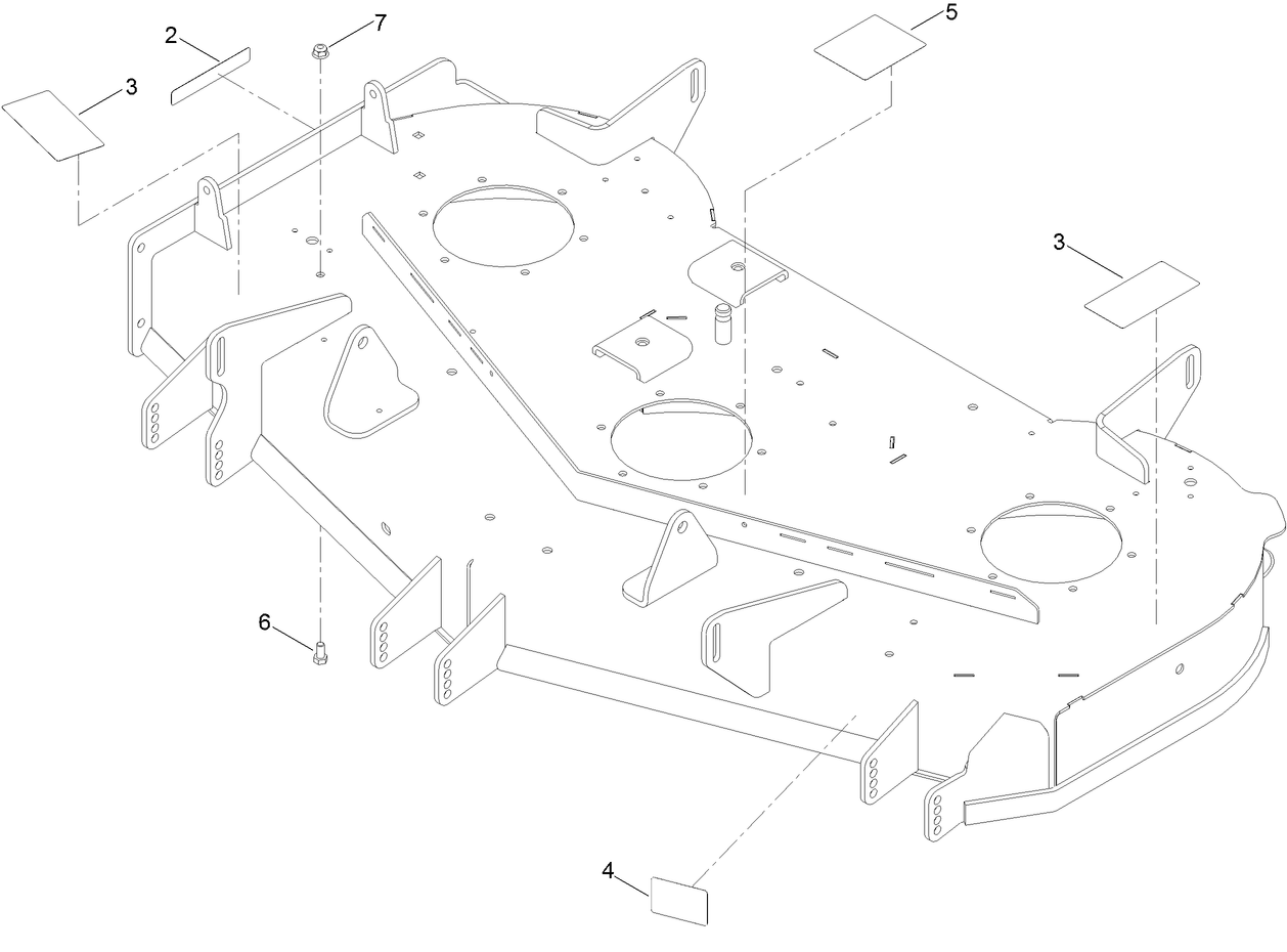 Deck Decal Assembly No. 140-0352