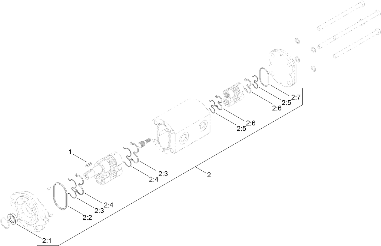 Hydraulic Pump Assembly No. 106-9589